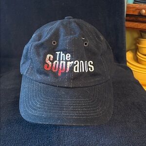 The Sopranos Made in New Jersey Embroidered Vintage Black Baseball Cap